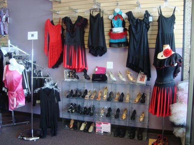 The Dance Shop has the area's largest collection of dance wear